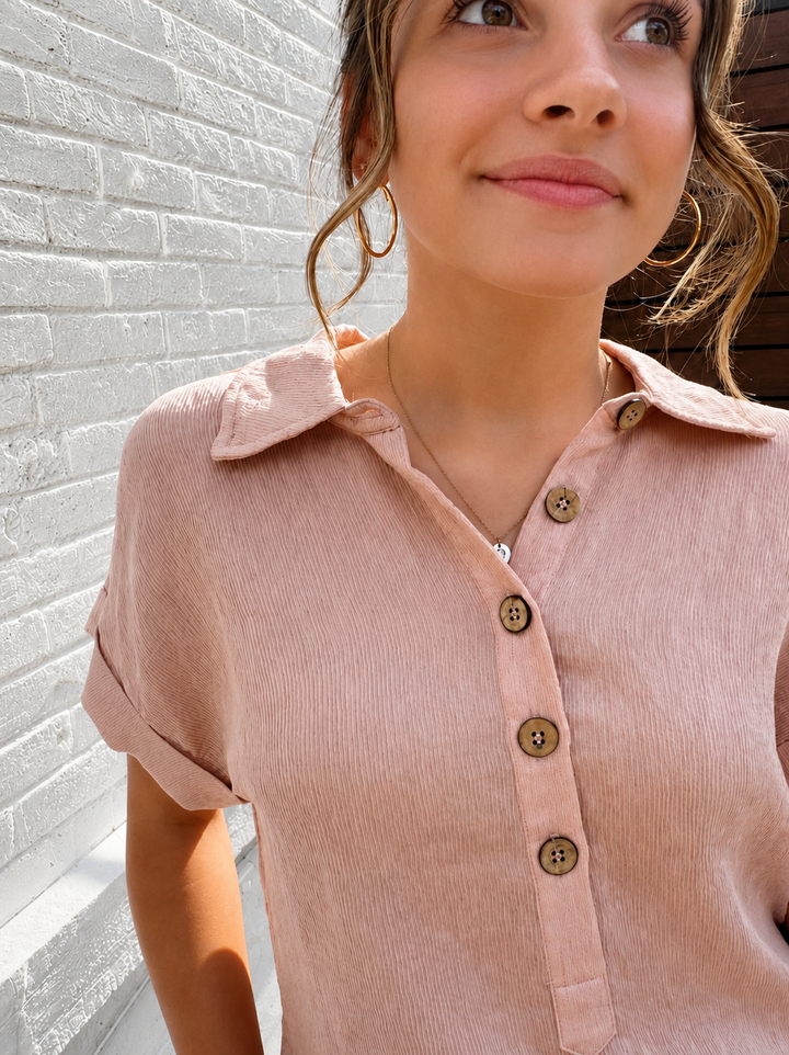 Boho Babe Linen Top