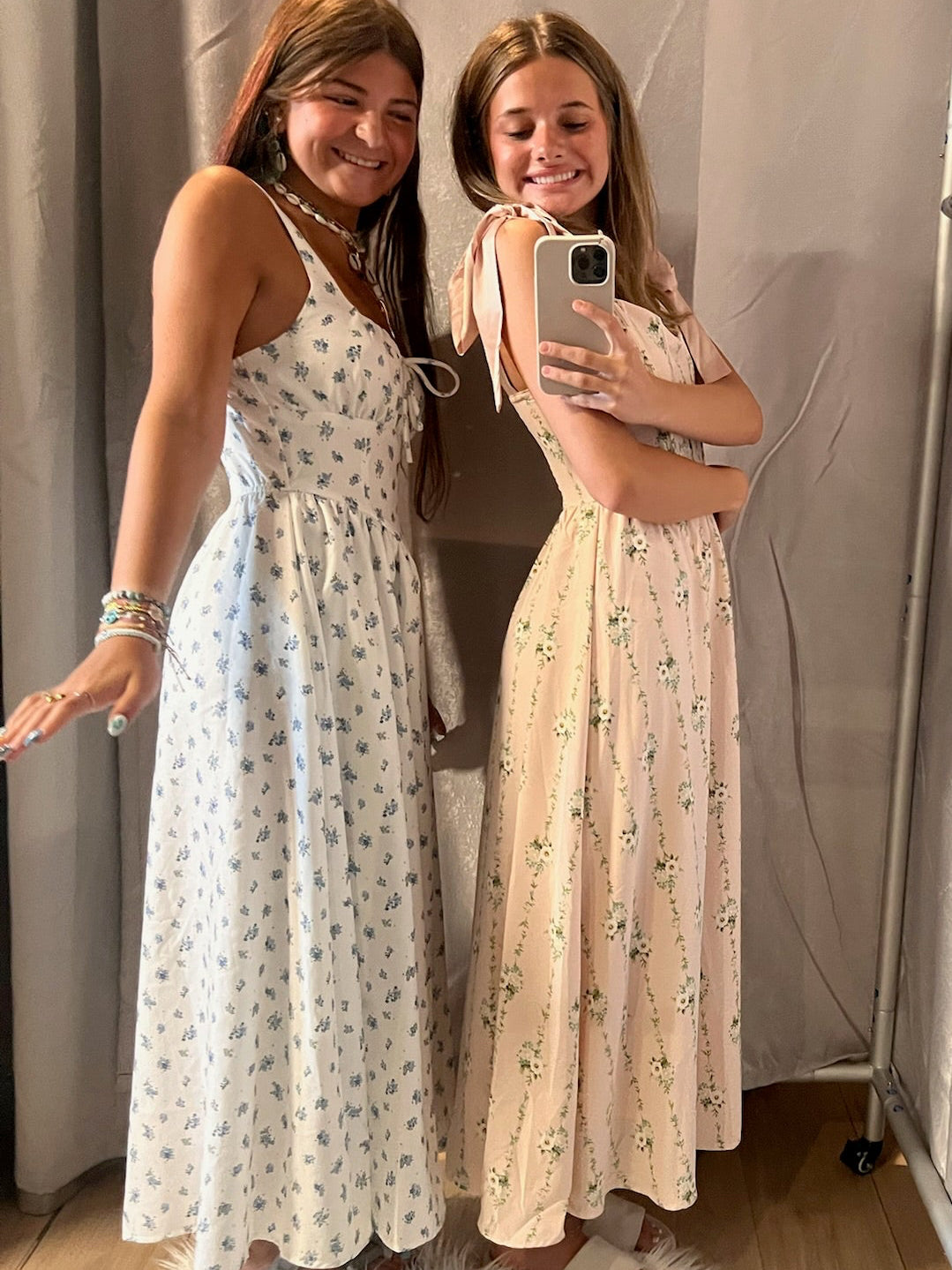 Forget Me Not Floral Midi