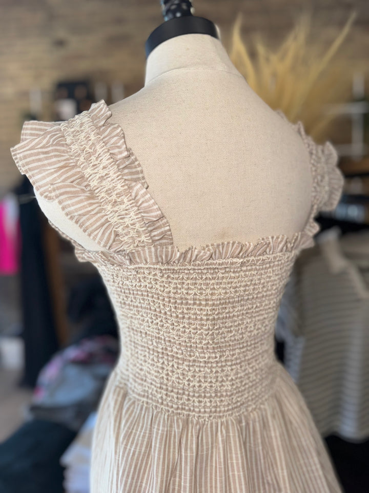 Maple Muse Smocked Dress