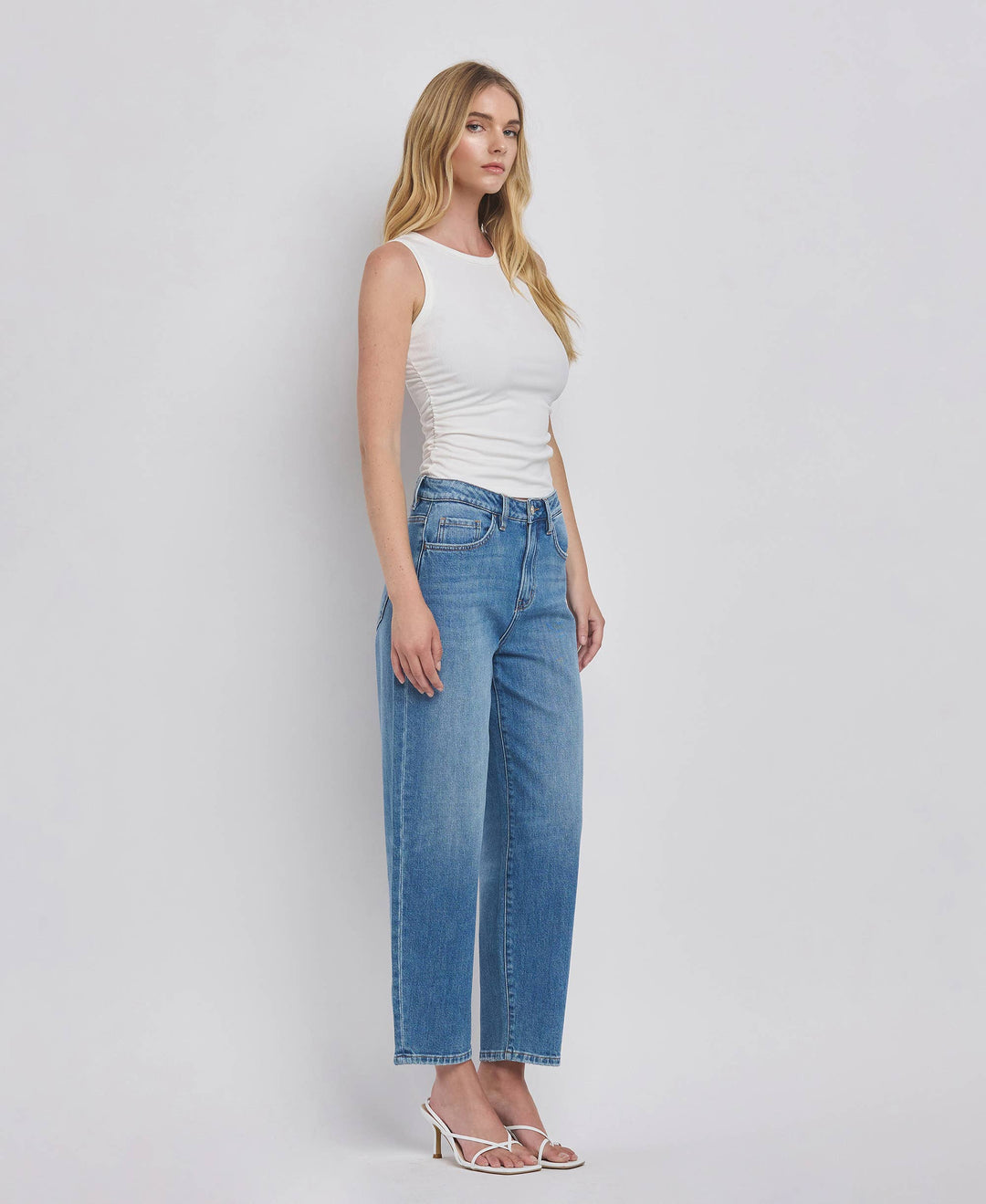 Vervet Kate Barrel Denim