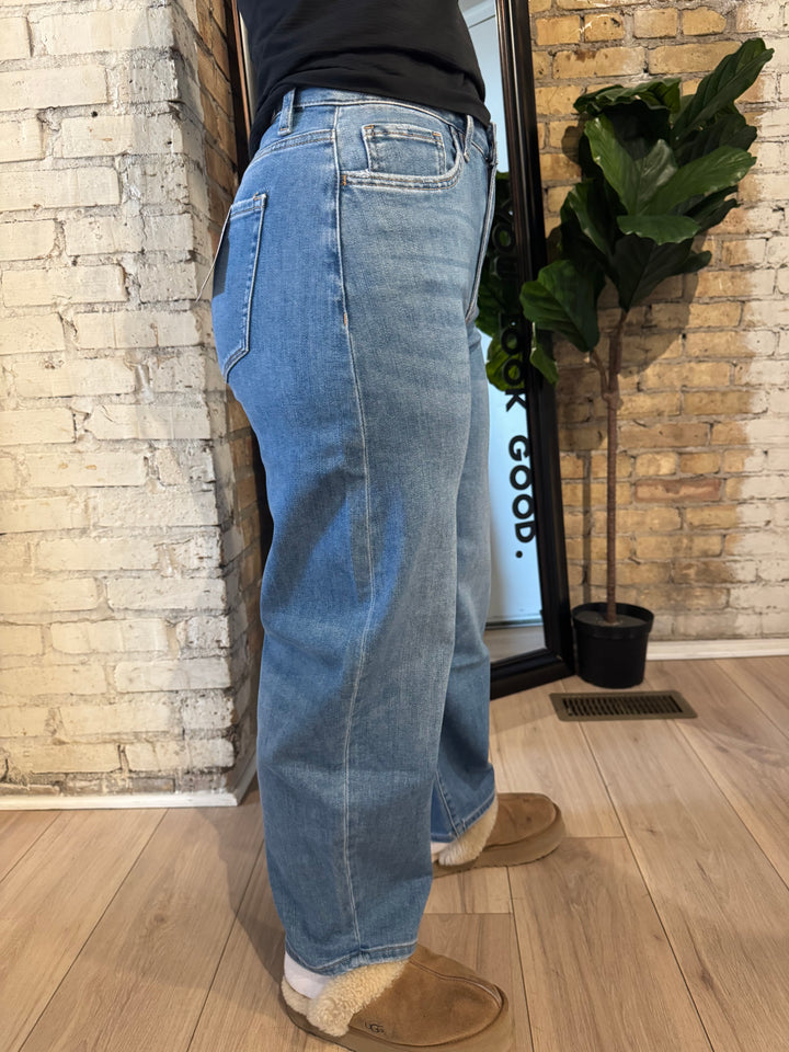 Vervet Kate Barrel Denim