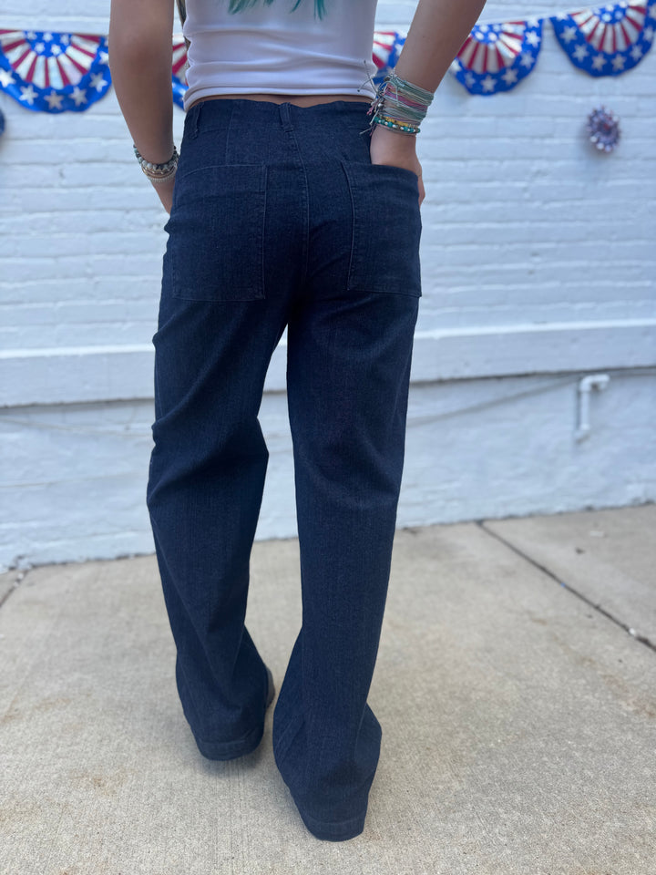 Bluebell Wide Leg Denim