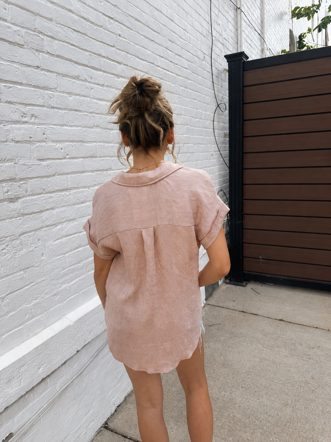 Boho Babe Linen Top