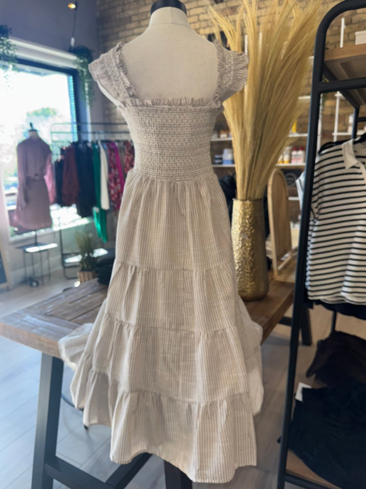 Maple Muse Smocked Dress