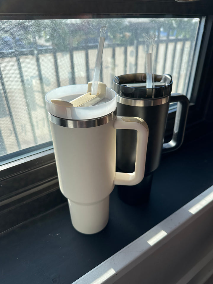Stainless Steel XL Tumbler - BLACK