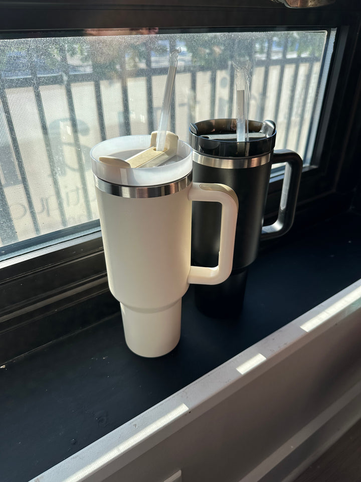 Stainless Steel XL Tumbler - BLACK