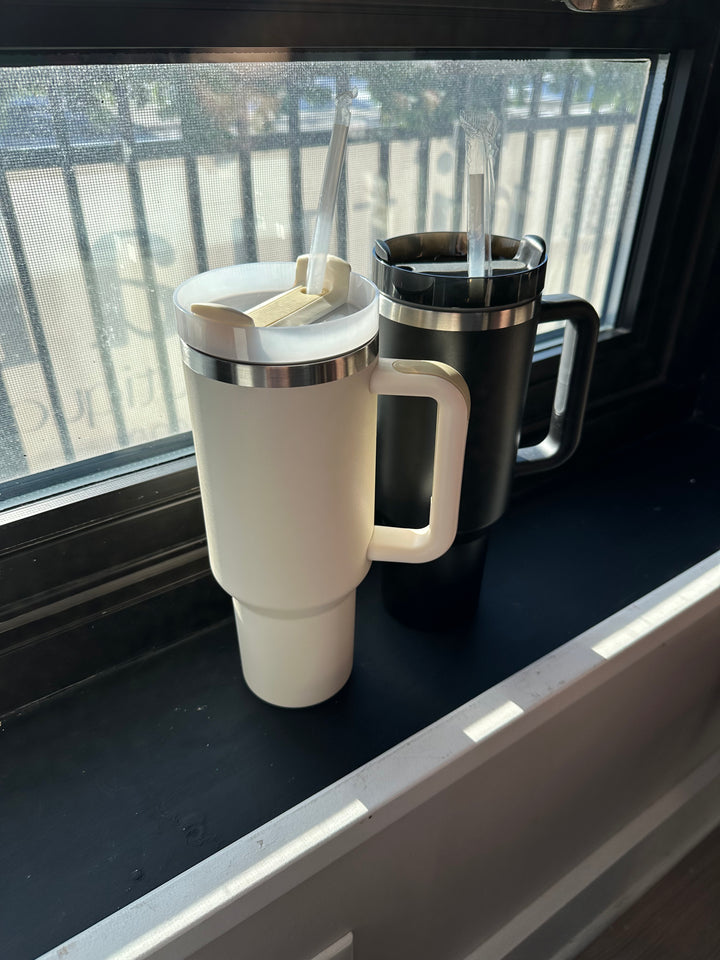 Stainless Steel XL Tumbler - BLACK