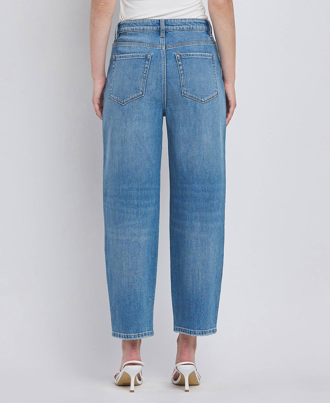 Vervet Kate Barrel Denim
