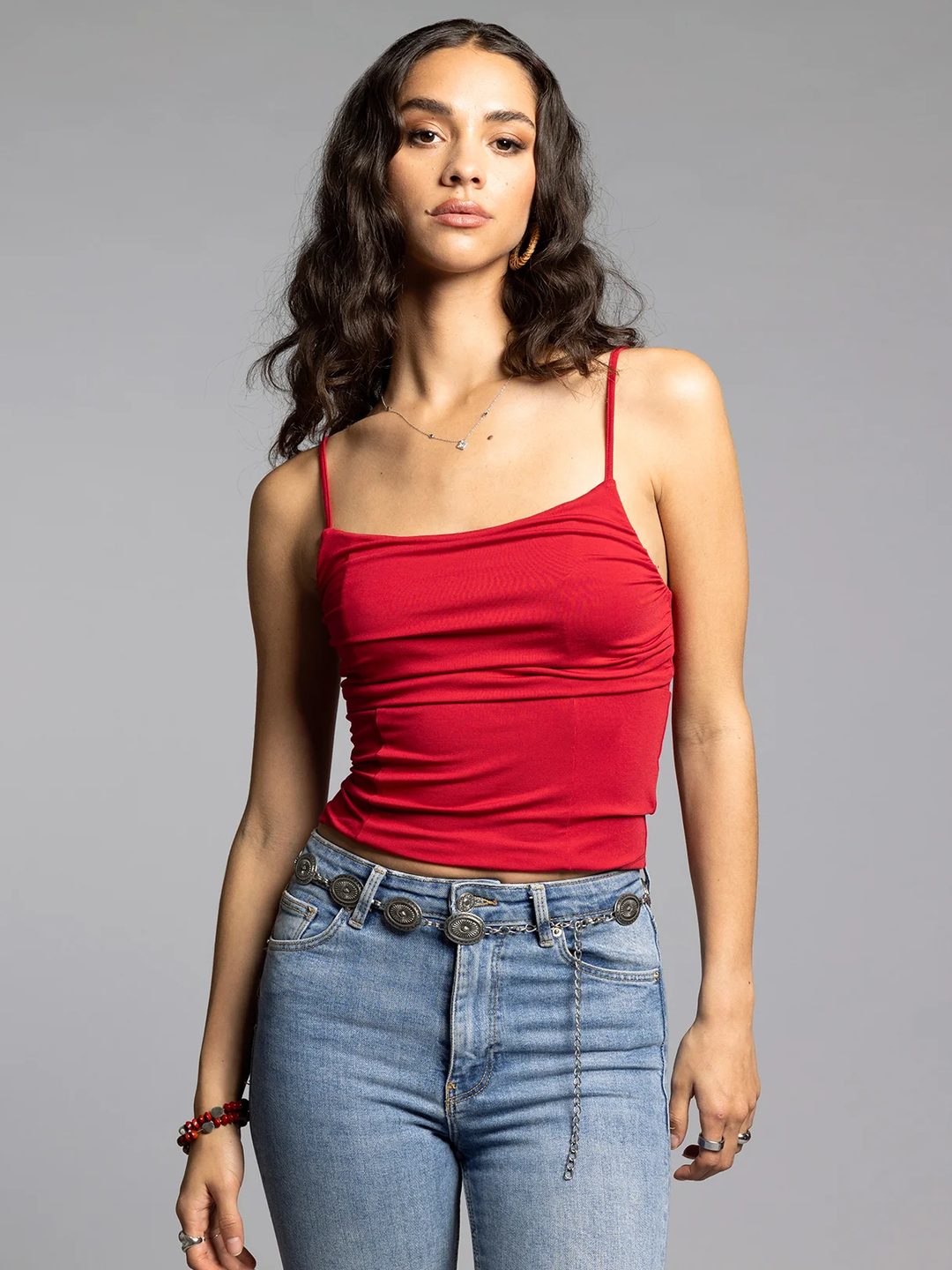 Cherry Bomb Cropped Cami