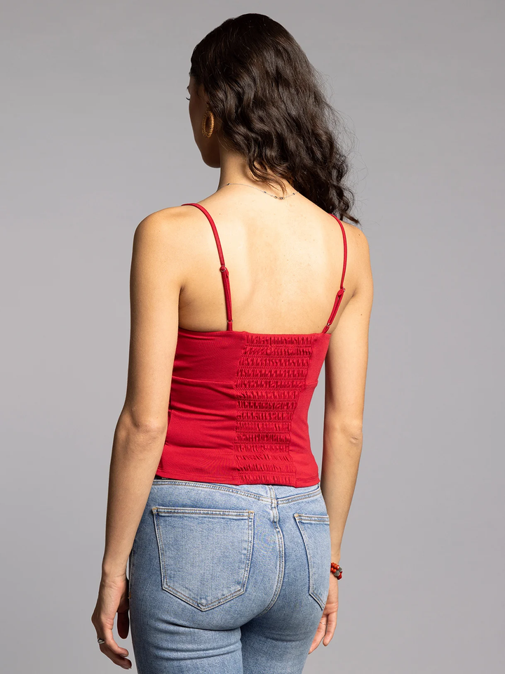 Cherry Bomb Cropped Cami